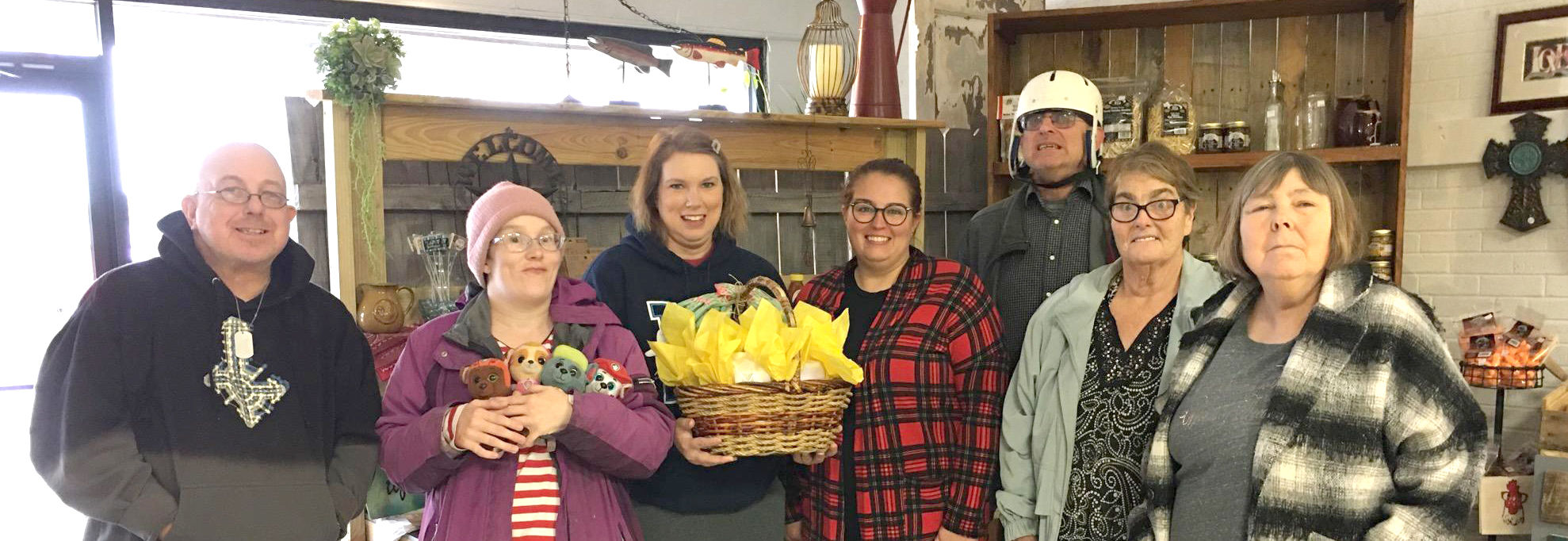 Photo: Community Garden donates to Community Baby shower